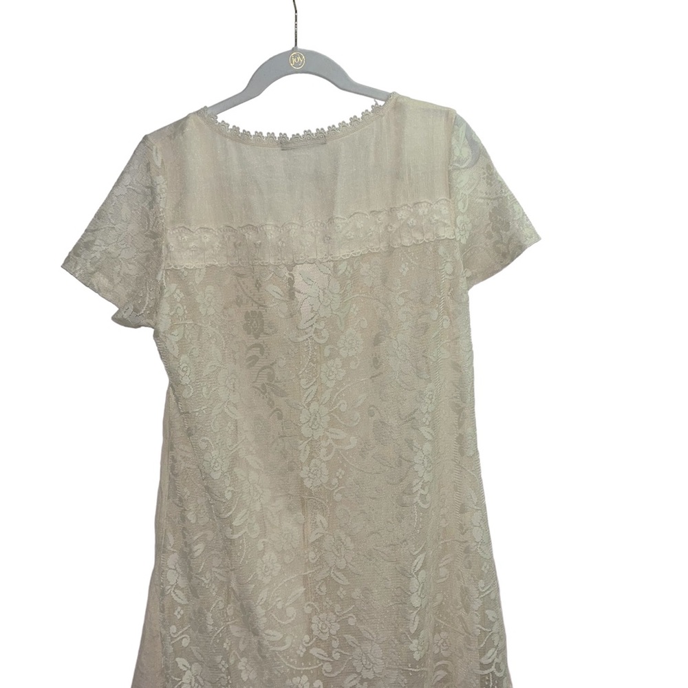 Adorn Lace Bohemian Tunic. Size Large. Y2K - Picture 5 of 8